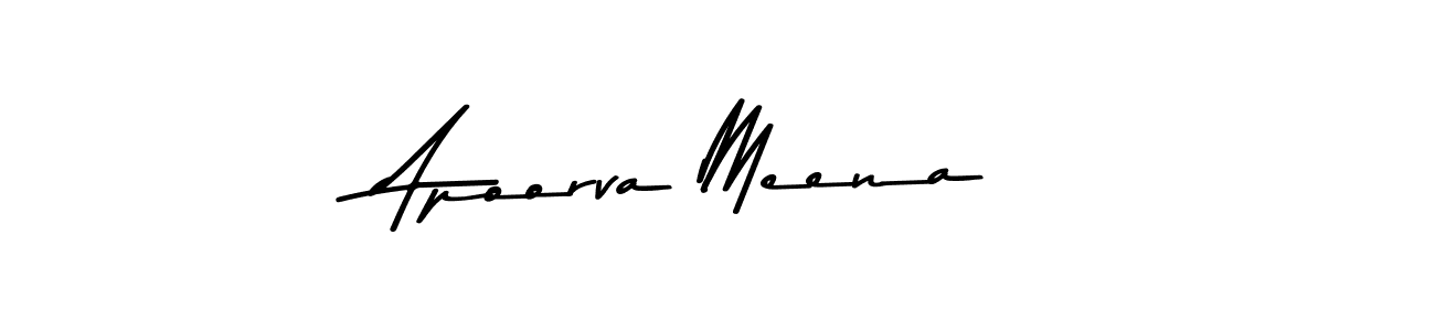 Here are the top 10 professional signature styles for the name Apoorva Meena. These are the best autograph styles you can use for your name. Apoorva Meena signature style 9 images and pictures png