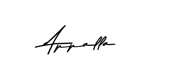 Similarly Asem Kandis PERSONAL USE is the best handwritten signature design. Signature creator online .You can use it as an online autograph creator for name Appalla. Appalla signature style 9 images and pictures png