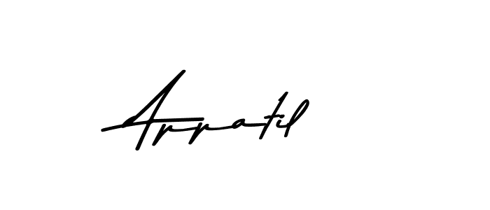 Also we have Appatil name is the best signature style. Create professional handwritten signature collection using Asem Kandis PERSONAL USE autograph style. Appatil signature style 9 images and pictures png