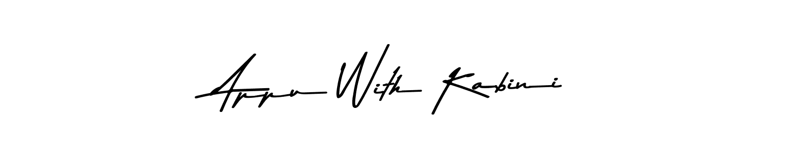 Best and Professional Signature Style for Appu With Kabini. Asem Kandis PERSONAL USE Best Signature Style Collection. Appu With Kabini signature style 9 images and pictures png