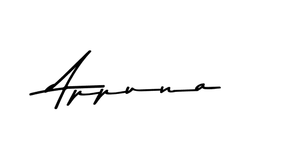 Also we have Appuna name is the best signature style. Create professional handwritten signature collection using Asem Kandis PERSONAL USE autograph style. Appuna signature style 9 images and pictures png