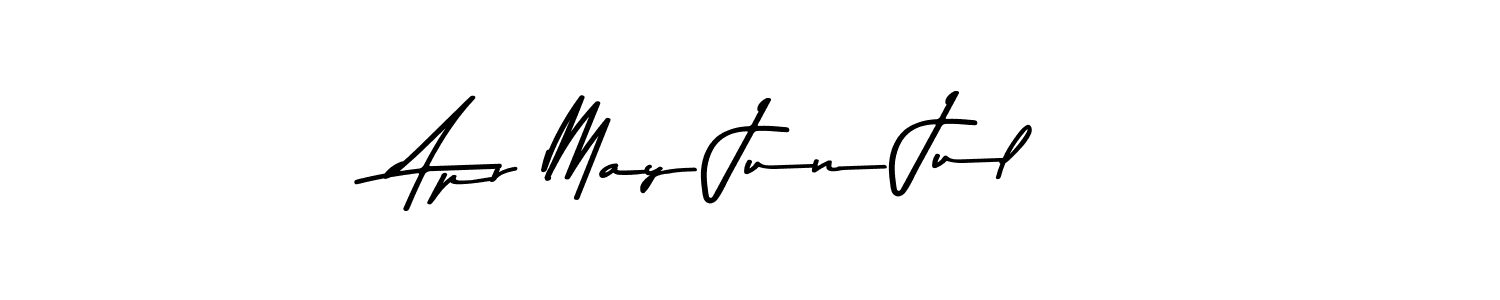 The best way (Asem Kandis PERSONAL USE) to make a short signature is to pick only two or three words in your name. The name Apr May Jun Jul include a total of six letters. For converting this name. Apr May Jun Jul signature style 9 images and pictures png