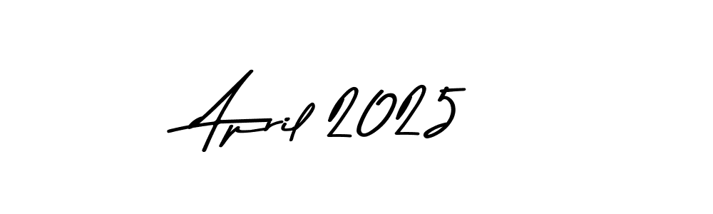 The best way (Asem Kandis PERSONAL USE) to make a short signature is to pick only two or three words in your name. The name April 2025 include a total of six letters. For converting this name. April 2025 signature style 9 images and pictures png
