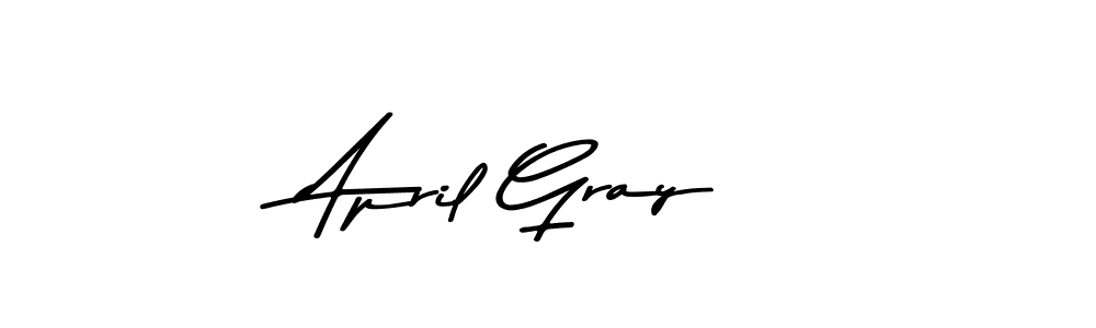 Similarly Asem Kandis PERSONAL USE is the best handwritten signature design. Signature creator online .You can use it as an online autograph creator for name April Gray. April Gray signature style 9 images and pictures png