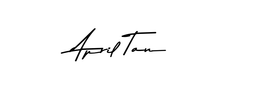 The best way (Asem Kandis PERSONAL USE) to make a short signature is to pick only two or three words in your name. The name April Tan include a total of six letters. For converting this name. April Tan signature style 9 images and pictures png