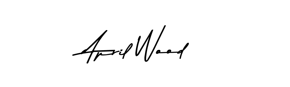 This is the best signature style for the April Wood name. Also you like these signature font (Asem Kandis PERSONAL USE). Mix name signature. April Wood signature style 9 images and pictures png