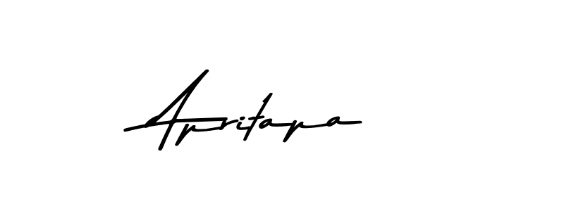 Make a beautiful signature design for name Apritapa. With this signature (Asem Kandis PERSONAL USE) style, you can create a handwritten signature for free. Apritapa signature style 9 images and pictures png