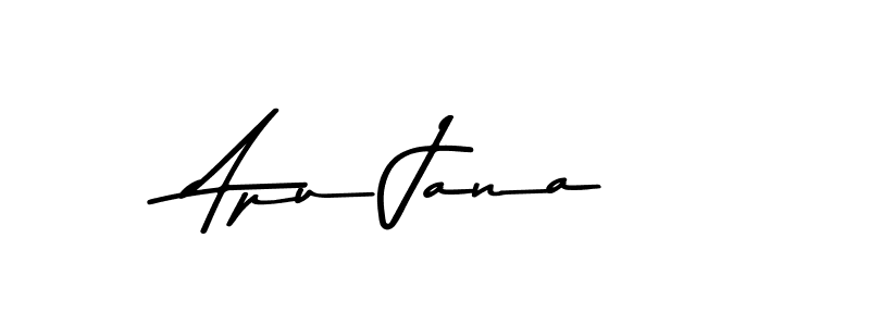 Make a beautiful signature design for name Apu Jana. Use this online signature maker to create a handwritten signature for free. Apu Jana signature style 9 images and pictures png