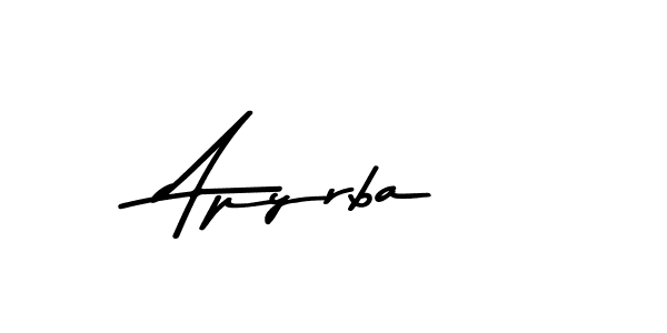 Asem Kandis PERSONAL USE is a professional signature style that is perfect for those who want to add a touch of class to their signature. It is also a great choice for those who want to make their signature more unique. Get Apyrba name to fancy signature for free. Apyrba signature style 9 images and pictures png