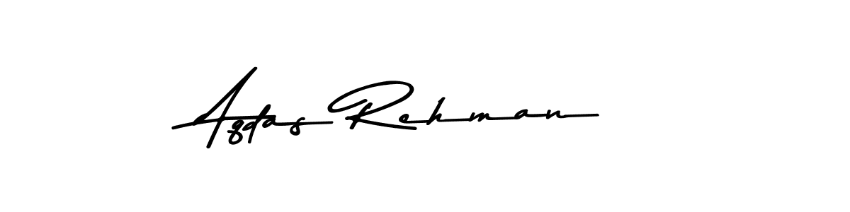 Use a signature maker to create a handwritten signature online. With this signature software, you can design (Asem Kandis PERSONAL USE) your own signature for name Aqdas Rehman. Aqdas Rehman signature style 9 images and pictures png