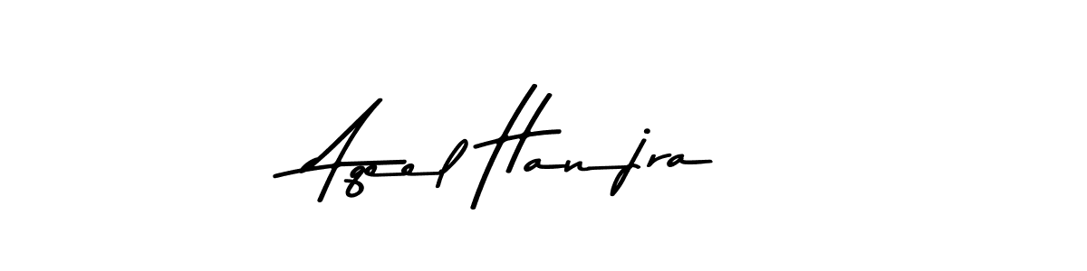 How to make Aqeel Hanjra signature? Asem Kandis PERSONAL USE is a professional autograph style. Create handwritten signature for Aqeel Hanjra name. Aqeel Hanjra signature style 9 images and pictures png