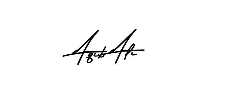 Make a beautiful signature design for name Aqib Ali. With this signature (Asem Kandis PERSONAL USE) style, you can create a handwritten signature for free. Aqib Ali signature style 9 images and pictures png