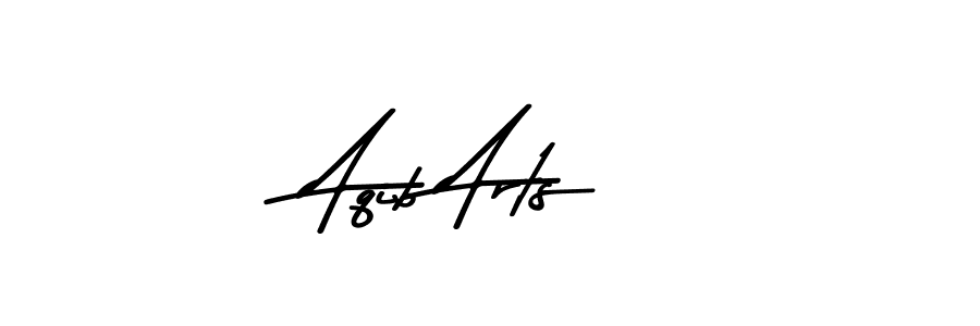 Also we have Aqib Arts name is the best signature style. Create professional handwritten signature collection using Asem Kandis PERSONAL USE autograph style. Aqib Arts signature style 9 images and pictures png