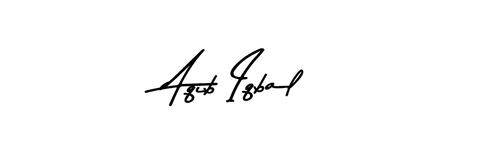 Also You can easily find your signature by using the search form. We will create Aqib Iqbal name handwritten signature images for you free of cost using Asem Kandis PERSONAL USE sign style. Aqib Iqbal signature style 9 images and pictures png