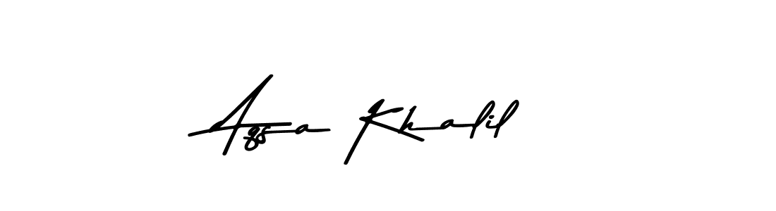 Make a beautiful signature design for name Aqsa Khalil. With this signature (Asem Kandis PERSONAL USE) style, you can create a handwritten signature for free. Aqsa Khalil signature style 9 images and pictures png
