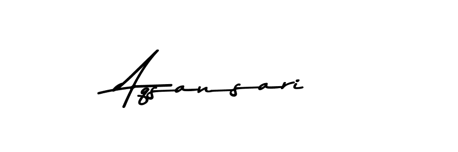 Use a signature maker to create a handwritten signature online. With this signature software, you can design (Asem Kandis PERSONAL USE) your own signature for name Aqsansari. Aqsansari signature style 9 images and pictures png