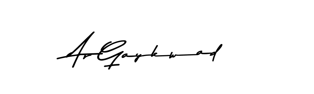 Design your own signature with our free online signature maker. With this signature software, you can create a handwritten (Asem Kandis PERSONAL USE) signature for name Ar Gaykwad. Ar Gaykwad signature style 9 images and pictures png