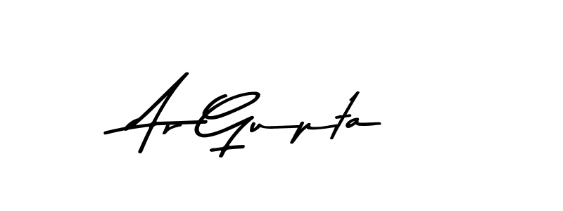 This is the best signature style for the Ar Gupta name. Also you like these signature font (Asem Kandis PERSONAL USE). Mix name signature. Ar Gupta signature style 9 images and pictures png