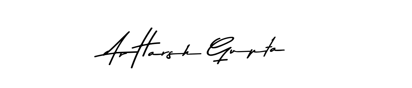 Make a beautiful signature design for name Ar Harsh Gupta. Use this online signature maker to create a handwritten signature for free. Ar Harsh Gupta signature style 9 images and pictures png