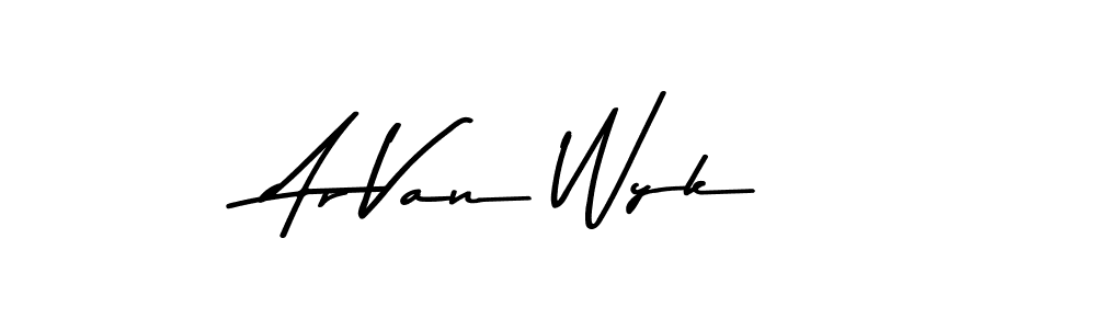 Also we have Ar Van Wyk name is the best signature style. Create professional handwritten signature collection using Asem Kandis PERSONAL USE autograph style. Ar Van Wyk signature style 9 images and pictures png