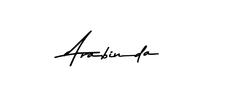 Use a signature maker to create a handwritten signature online. With this signature software, you can design (Asem Kandis PERSONAL USE) your own signature for name Arabinda. Arabinda signature style 9 images and pictures png