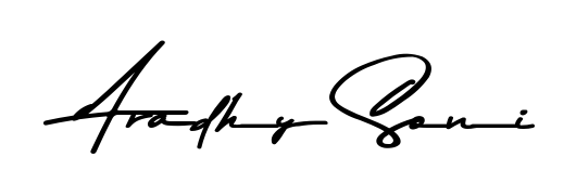 Express your personality with a custom Aradhy Soni signature crafted with Asem Kandis PERSONAL USE typography. Free transparent PNG download available. Aradhy Soni signature style 9 images and pictures png
