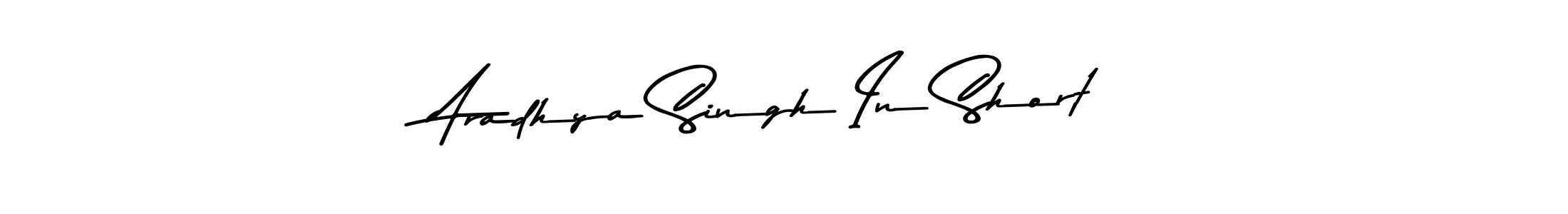 This is the best signature style for the Aradhya Singh In Short name. Also you like these signature font (Asem Kandis PERSONAL USE). Mix name signature. Aradhya Singh In Short signature style 9 images and pictures png