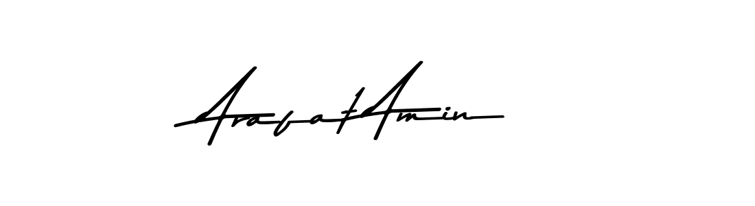 Make a beautiful signature design for name Arafat Amin. With this signature (Asem Kandis PERSONAL USE) style, you can create a handwritten signature for free. Arafat Amin signature style 9 images and pictures png