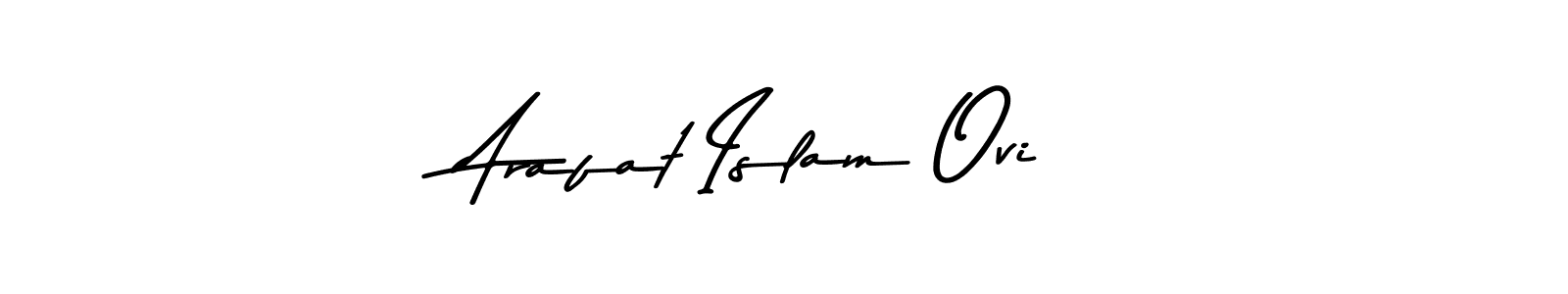 Arafat Islam Ovi stylish signature style. Best Handwritten Sign (Asem Kandis PERSONAL USE) for my name. Handwritten Signature Collection Ideas for my name Arafat Islam Ovi. Arafat Islam Ovi signature style 9 images and pictures png