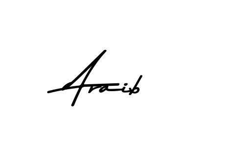 Create a beautiful signature design for name Araib. With this signature (Asem Kandis PERSONAL USE) fonts, you can make a handwritten signature for free. Araib signature style 9 images and pictures png