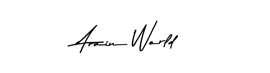 You can use this online signature creator to create a handwritten signature for the name Arain World. This is the best online autograph maker. Arain World signature style 9 images and pictures png
