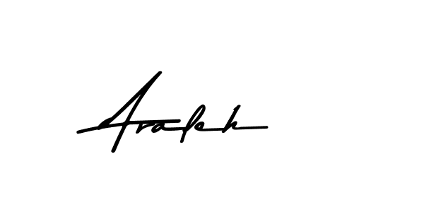 Araleh stylish signature style. Best Handwritten Sign (Asem Kandis PERSONAL USE) for my name. Handwritten Signature Collection Ideas for my name Araleh. Araleh signature style 9 images and pictures png