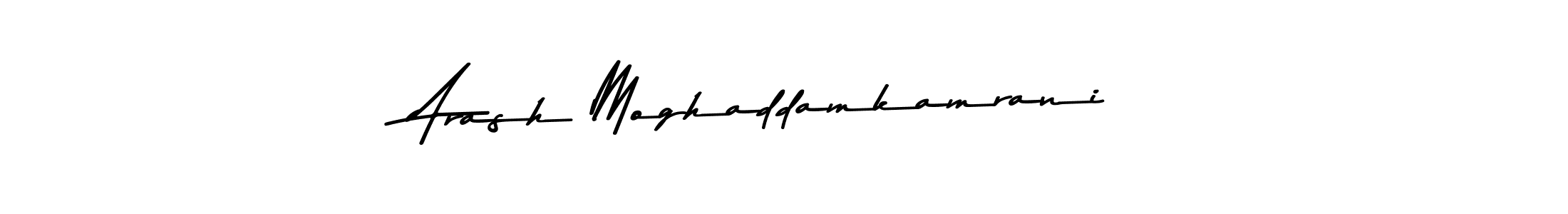 You can use this online signature creator to create a handwritten signature for the name Arash Moghaddamkamrani. This is the best online autograph maker. Arash Moghaddamkamrani signature style 9 images and pictures png