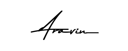 Try this chic Aravin handwritten sign style. Using Asem Kandis PERSONAL USE font elements, it gives your name a sleek, memorable identity. Aravin signature style 9 images and pictures png