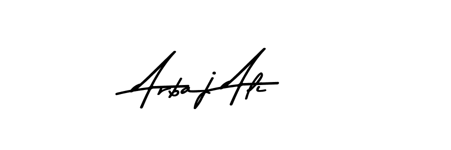 Here are the top 10 professional signature styles for the name Arbaj Ali. These are the best autograph styles you can use for your name. Arbaj Ali signature style 9 images and pictures png