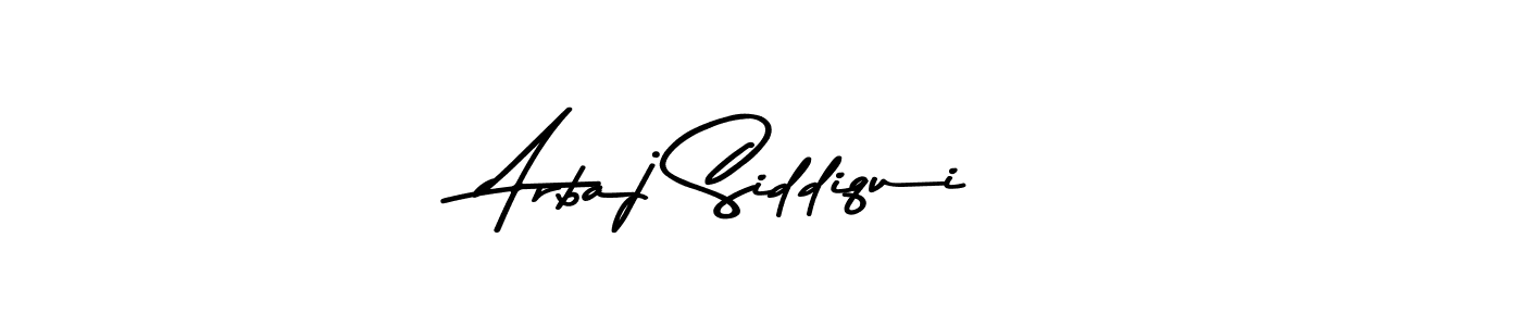 The best way (Asem Kandis PERSONAL USE) to make a short signature is to pick only two or three words in your name. The name Arbaj Siddiqui include a total of six letters. For converting this name. Arbaj Siddiqui signature style 9 images and pictures png