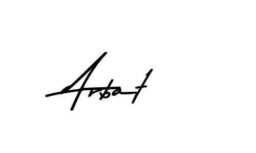 Use a signature maker to create a handwritten signature online. With this signature software, you can design (Asem Kandis PERSONAL USE) your own signature for name Arbat. Arbat signature style 9 images and pictures png