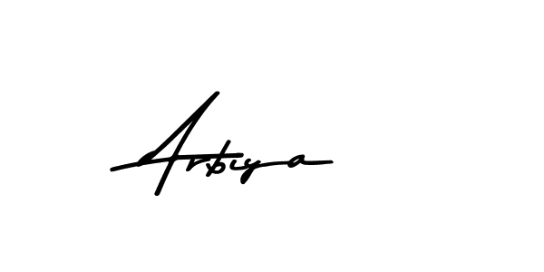 Also we have Arbiya name is the best signature style. Create professional handwritten signature collection using Asem Kandis PERSONAL USE autograph style. Arbiya signature style 9 images and pictures png