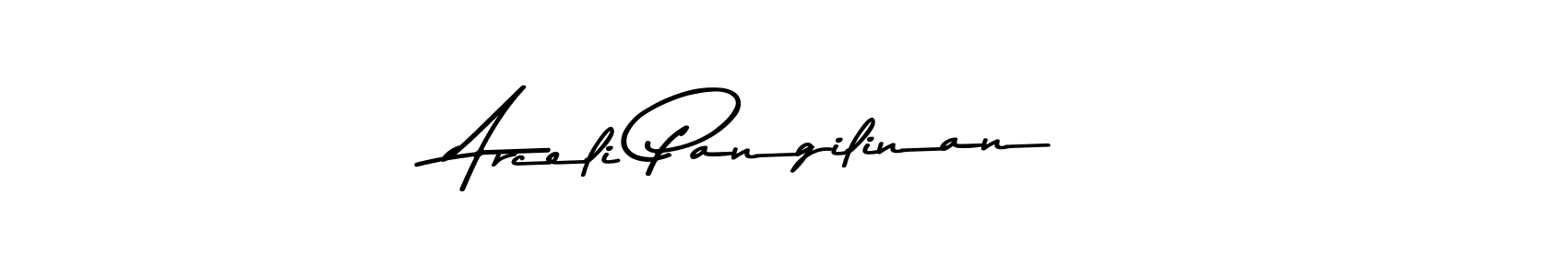 Make a beautiful signature design for name Arceli Pangilinan. Use this online signature maker to create a handwritten signature for free. Arceli Pangilinan signature style 9 images and pictures png