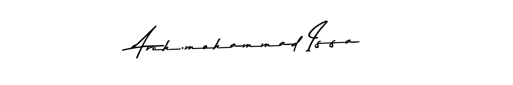 You can use this online signature creator to create a handwritten signature for the name Arch.mohammad Issa. This is the best online autograph maker. Arch.mohammad Issa signature style 9 images and pictures png