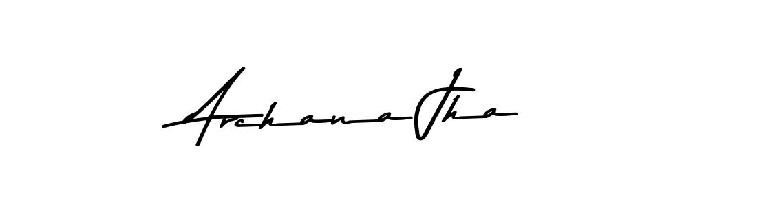 Design your own signature with our free online signature maker. With this signature software, you can create a handwritten (Asem Kandis PERSONAL USE) signature for name Archana Jha. Archana Jha signature style 9 images and pictures png