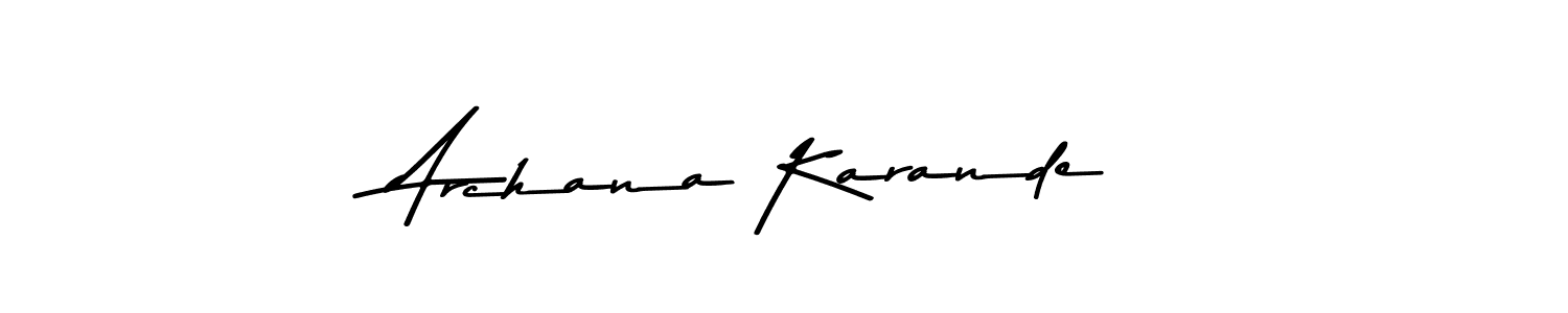 Here are the top 10 professional signature styles for the name Archana Karande. These are the best autograph styles you can use for your name. Archana Karande signature style 9 images and pictures png