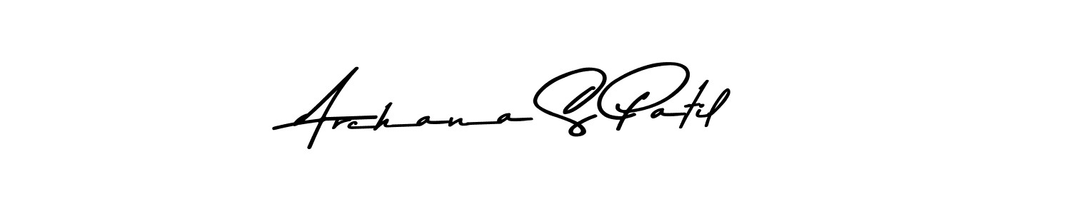 The best way (Asem Kandis PERSONAL USE) to make a short signature is to pick only two or three words in your name. The name Archana S Patil include a total of six letters. For converting this name. Archana S Patil signature style 9 images and pictures png