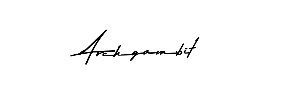 Archgambit stylish signature style. Best Handwritten Sign (Asem Kandis PERSONAL USE) for my name. Handwritten Signature Collection Ideas for my name Archgambit. Archgambit signature style 9 images and pictures png