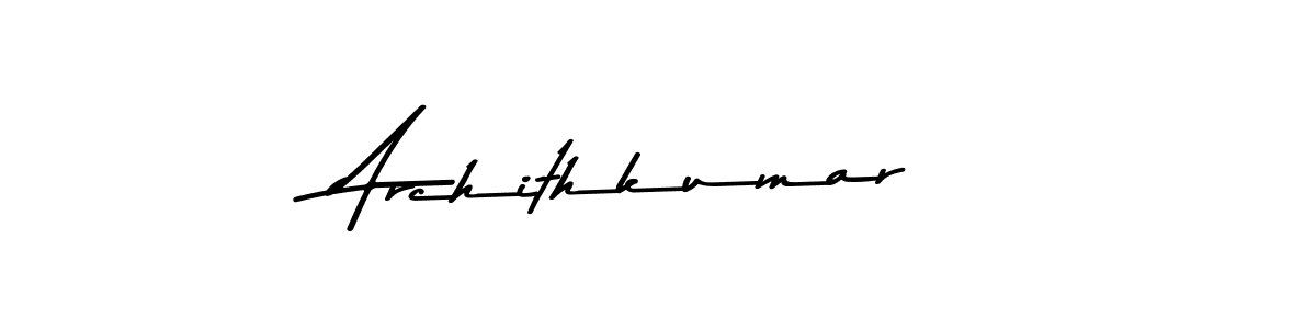 Use a signature maker to create a handwritten signature online. With this signature software, you can design (Asem Kandis PERSONAL USE) your own signature for name Archithkumar. Archithkumar signature style 9 images and pictures png