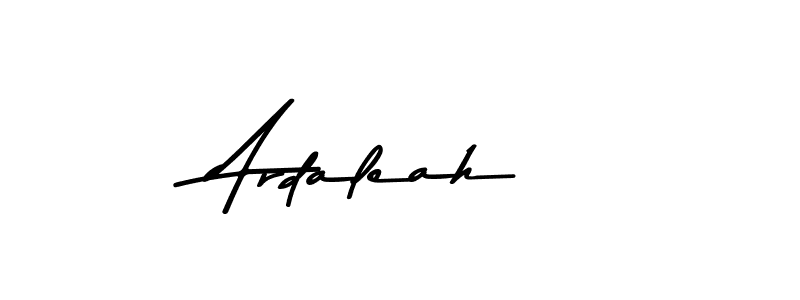 How to make Ardaleah signature? Asem Kandis PERSONAL USE is a professional autograph style. Create handwritten signature for Ardaleah name. Ardaleah signature style 9 images and pictures png