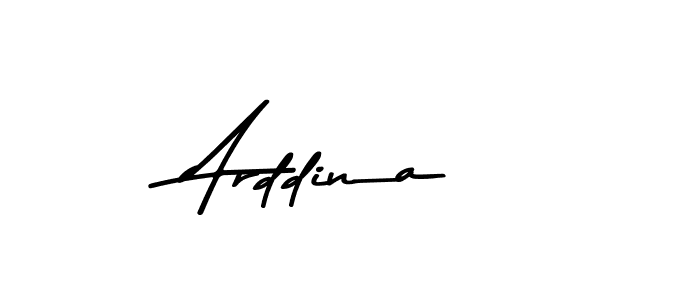 Design your own signature with our free online signature maker. With this signature software, you can create a handwritten (Asem Kandis PERSONAL USE) signature for name Arddina. Arddina signature style 9 images and pictures png
