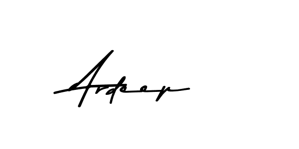 How to make Ardeep signature? Asem Kandis PERSONAL USE is a professional autograph style. Create handwritten signature for Ardeep name. Ardeep signature style 9 images and pictures png