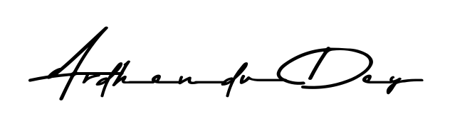 Enhance your business communications with Ardhendu Dey signature in Asem Kandis PERSONAL USE lettering. Clean, modern, and universally compatible. Ardhendu Dey signature style 9 images and pictures png