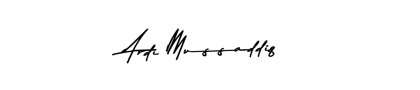Make a short Ardi Mussaddiq signature style. Manage your documents anywhere anytime using Asem Kandis PERSONAL USE. Create and add eSignatures, submit forms, share and send files easily. Ardi Mussaddiq signature style 9 images and pictures png